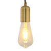 Portalampade VidaXL 2 pz bronzo E27