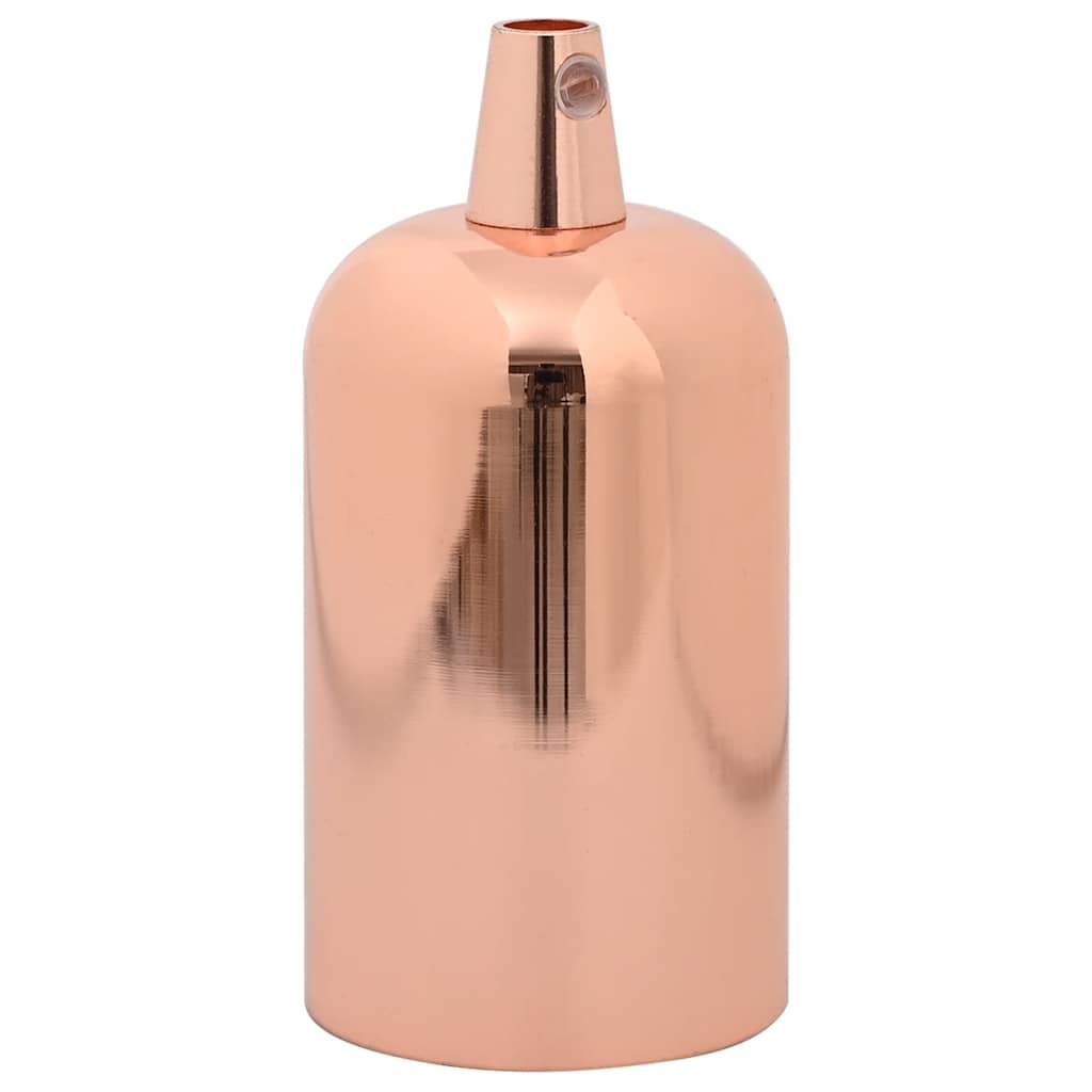 Vidaxl lamphouders 2 st roségoud e27