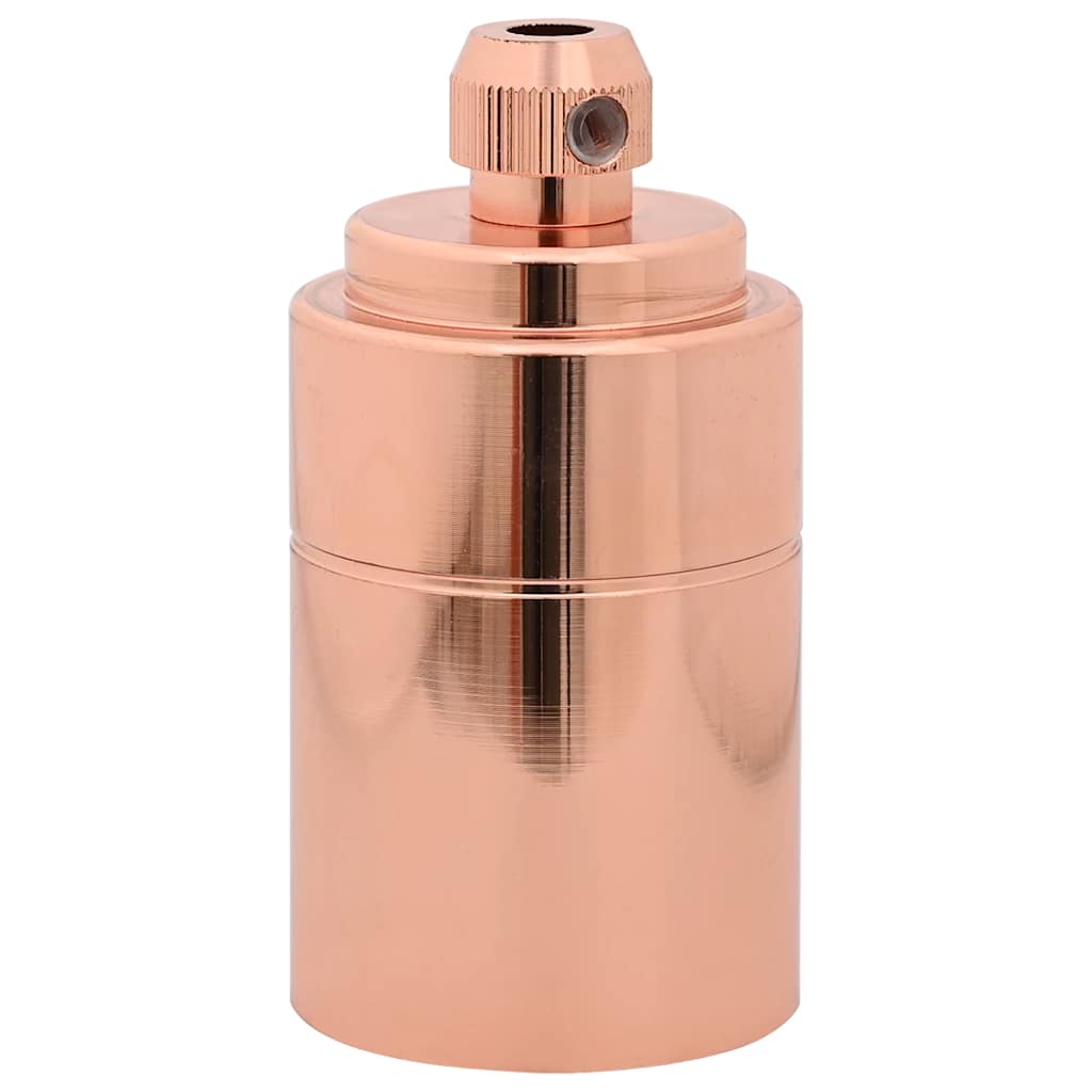 Vidaxl lamphouders 2 st roségoud e27