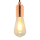Vidaxl lamphouders 2 st roségoud e27