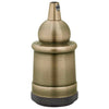 Vidaxl lamphouders 2 st brons e27