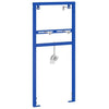 Vidaxl badkamer muursteun blauw 50 x 3 x 112 cm