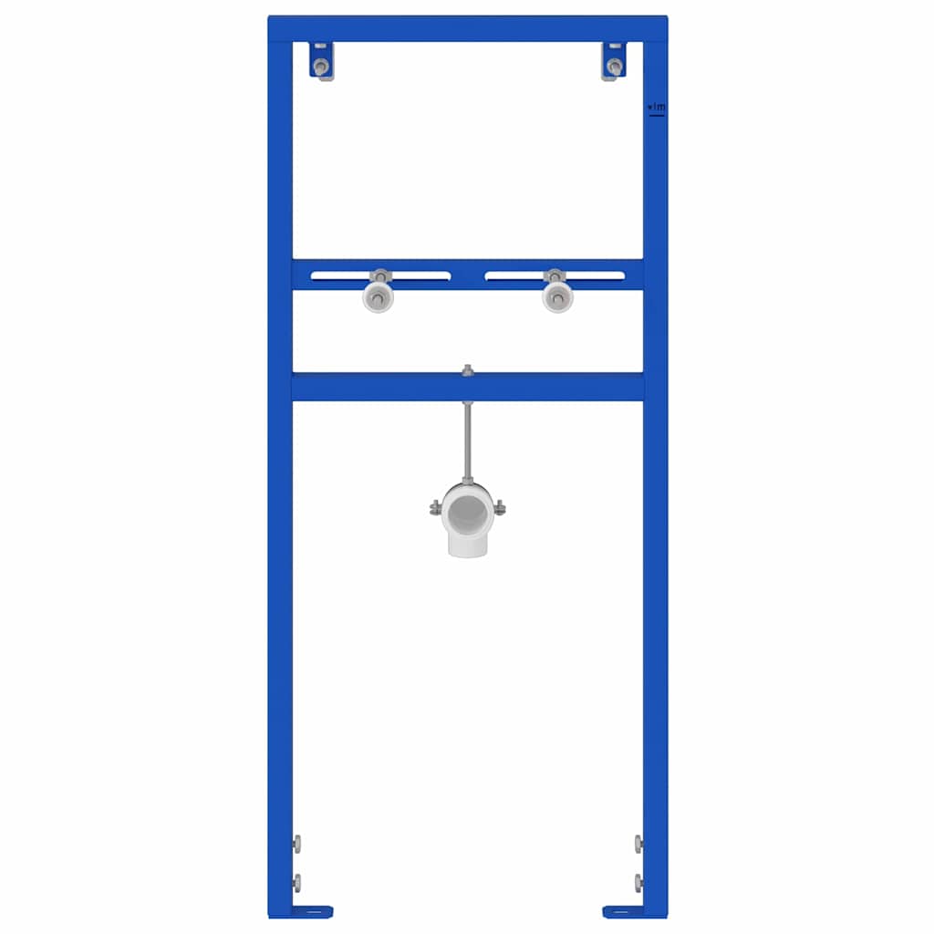 Supporto a parete per bagno Vidaxx blu 50 x 3 x 112 cm