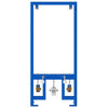 Vidaxl badkamer muursteun blauw 50 x 3 x 112 cm