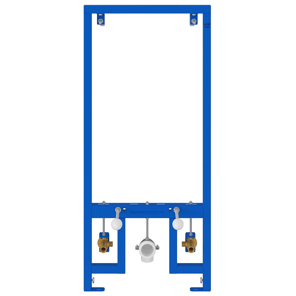 Supporto a parete per bagno Vidaxx blu 50 x 3 x 112 cm