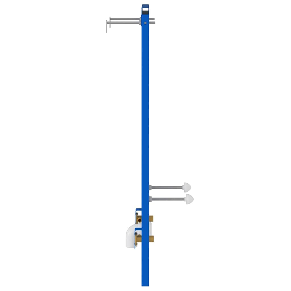 Supporto a parete per bagno Vidaxx blu 50 x 3 x 112 cm