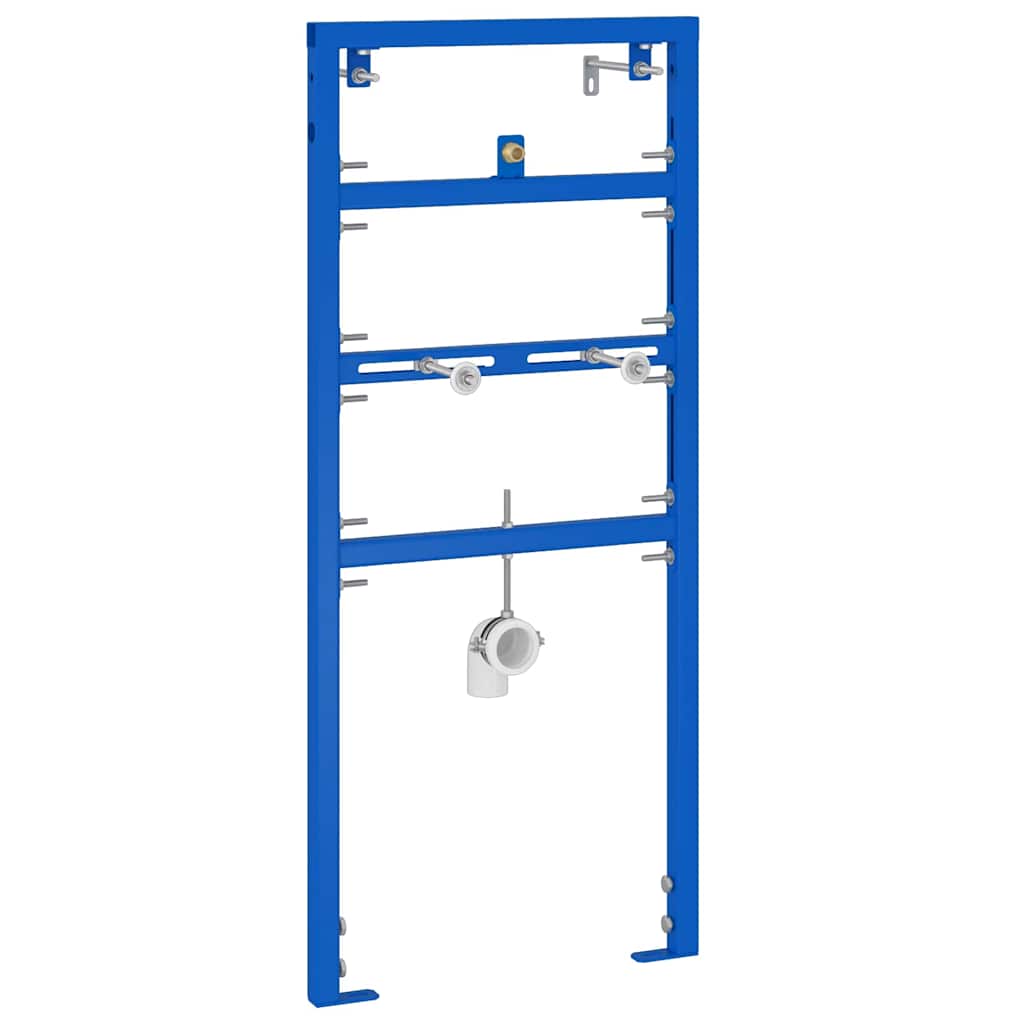 Supporto a parete per bagno Vidaxx blu 50 x 3 x 112 cm