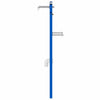 Vidaxl badkamer muursteun blauw 50 x 3 x 112 cm
