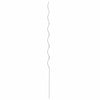 VidaXL supporto per piante 5 pezzi argento 110 x 0,6 x 0,6 cm in acciaio