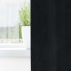 Tende oscuranti Vidaxl 2 pezzi velluto nero 140 x 245 cm
