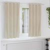 Tende oscuranti Vidaxl 2 pezzi crema 140 x 175 cm velluto