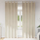 Tende oscuranti Vidaxl 2 pezzi crema 140 x 225 cm velluto