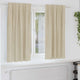 Tende oscuranti Vidaxl 2 pezzi crema 140 x 175 cm velluto