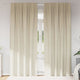 Tende oscuranti Vidaxl 2 pezzi crema 140 x 225 cm velluto