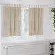 Tende oscuranti Vidaxl 2 pezzi crema 140 x 140 cm velluto