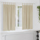 Tende oscuranti Vidaxl 2 pezzi crema 140 x 175 cm velluto