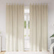 Tende oscuranti Vidaxl 2 pezzi crema 140 x 245 cm velluto