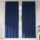 Tende oscuranti Vidaxx 2 pezzi blu scuro 140 x 225 cm in velluto