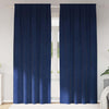 Tende oscuranti Vidaxl 2 pezzi blu scuro 140 x 245 cm in velluto