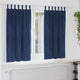 Tende oscuranti Vidaxl 2 pezzi blu scuro 140 x 175 cm in velluto