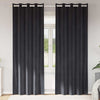 Vidaxl verduisterende gordijnen 2 pcs donkergrijs 140 x 260 cm fluweel