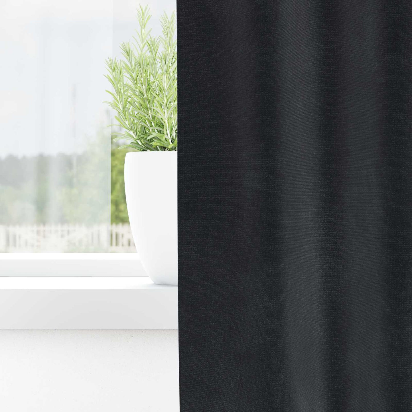 Vidaxl cortinas opacas 2 piezas terciopelo gris oscuro 140 x 140 cm
