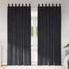 Vidaxl verduisterende gordijnen 2 pcs donkergrijs 140 x 225 cm fluweel