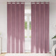 Tende oscuranti Vidaxx 2 pezzi rosa scuro 140 x 225 cm in velluto