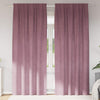 Vidaxx cortinas opacas 2 piezas terciopelo rosa oscuro 140 x 225 cm