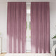 Vidaxx cortinas opacas 2 piezas terciopelo rosa oscuro 140 x 225 cm