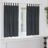 Vidaxl verduisterende gordijnen 2 pcs lichtgrijs 140 x 175 cm fluweel