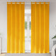 Tende oscuranti Vidaxl 2 pezzi giallo senape 140 x 245 cm in velluto