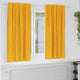 Tende oscuranti Vidaxl 2 pezzi giallo senape 140 x 175 cm in velluto