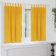 Tende oscuranti Vidaxl 2 pezzi giallo senape 140 x 175 cm in velluto