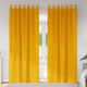 Tende oscuranti Vidaxl 2 pezzi giallo senape 140 x 225 cm in velluto