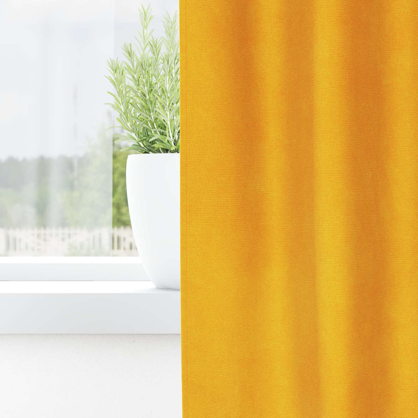 Tende oscuranti Vidaxl 2 pezzi giallo senape 140 x 245 cm in velluto