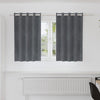 Vidaxl verduisterende gordijnen 2 pcs lichtgrijs 140 x 140 cm fluweel