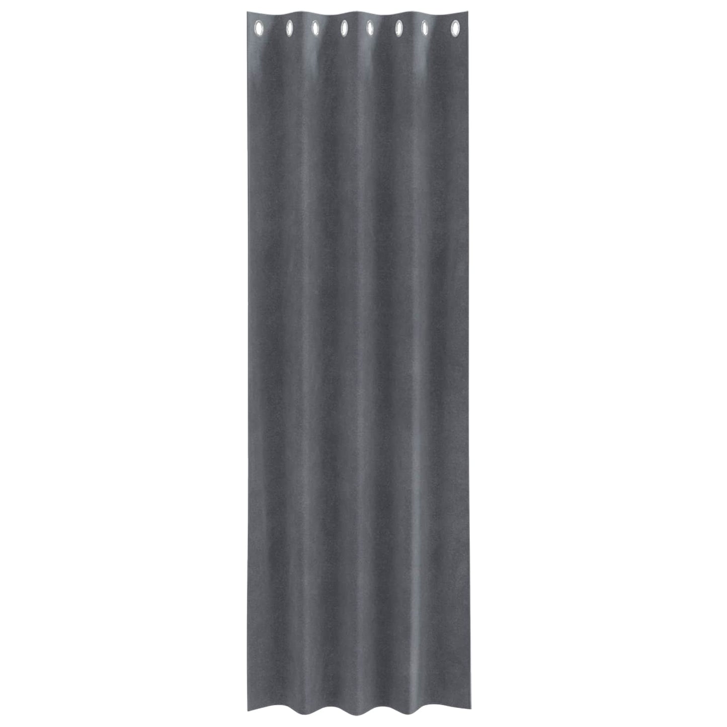 Tende oscuranti Vidaxl 2 pezzi grigio chiaro 140 x 260 cm in velluto