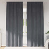 Vidaxl verduisterende gordijnen 2 pcs lichtgrijs 140 x 245 cm fluweel