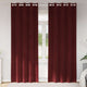 Tende oscuranti Vidaxx 2 pezzi rosso vino 140 x 260 cm velluto