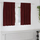 Tende oscuranti Vidaxx 2 pezzi rosso vino 140 x 140 cm velluto