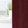 Tende oscuranti Vidaxl 2 pezzi rosso vino 140 x 225 cm velluto