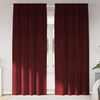Tende oscuranti Vidaxl 2 pezzi rosso vino 140 x 225 cm velluto