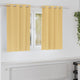 Tende oscuranti Vidaxl con anelli 2 pezzi beige 140 x 140 cm