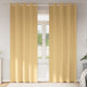 Tende oscuranti Vidaxl con anelli 2 pezzi beige 245 x 140 cm
