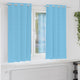 Tende oscuranti con anelli Vidaxl 2 pz azzurro 175 x 140 cm