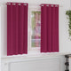 Tende oscuranti VidaXL con anelli 2 pezzi rosso vino 175 x 140 cm