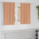 Tende oscuranti Vidaxl con anelli 2 pezzi marrone chiaro 140 x 140 cm