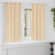 Tende oscuranti Vidaxxl con anelli 2 pezzi crema 175 x 140 cm