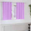 Vidaxl zwart-out gordijnen met ringen 2 pcs paars 140 x 140 cm